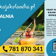 Spływ kajakowy Pilicą z wypożyczalnią kajaków w Lechanicach. Czekamy na Ciebie! 781 870 341.